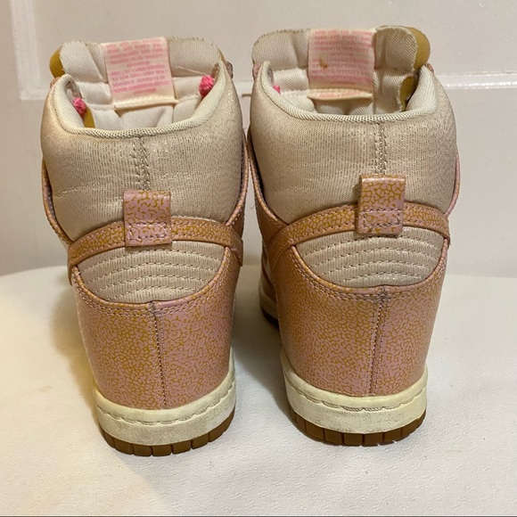 Nike Dunk Sky Hi Vintage Hidden Wedge Sneakers 7.5 EUC As is. See images - Picture 6 of 14